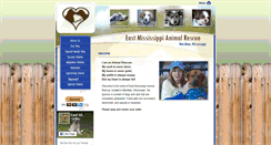 Desktop Screenshot of eastmsanimalrescue.com